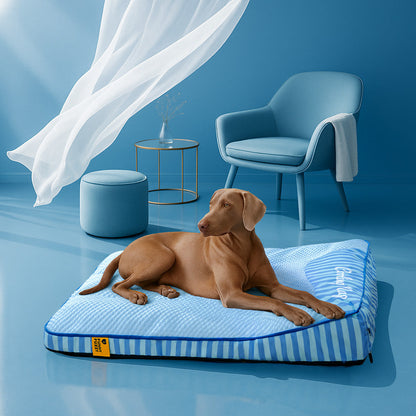 Extra großes kühlendes waschbares rechteckiges orthopädisches Hundebett - Home Office