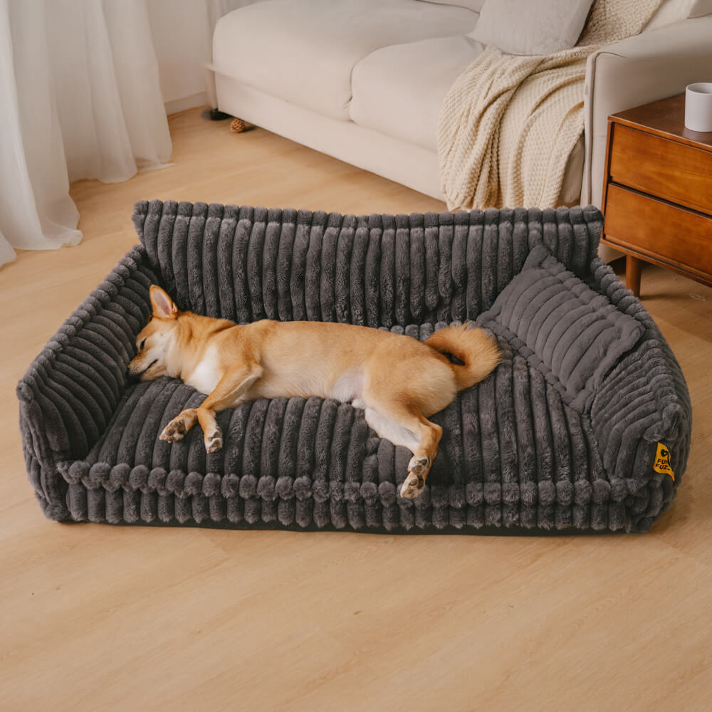 Orthopädisches Hundesofa mit Kissen - Snoozy Dream