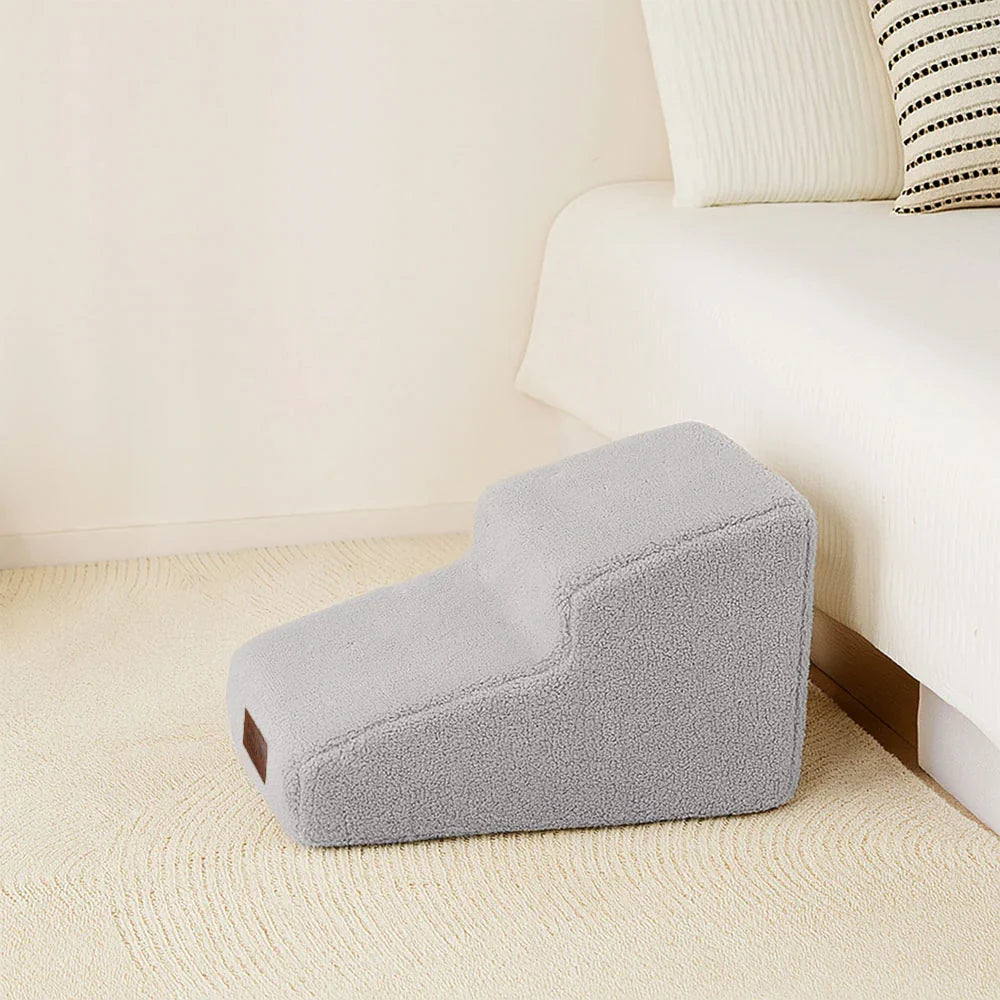 Kletterhilfe für den Zugang zum Bett und zur Couch Gelenkschutz weiche Hundrampe Treppe - haustierfreundliches Schlafzimmer