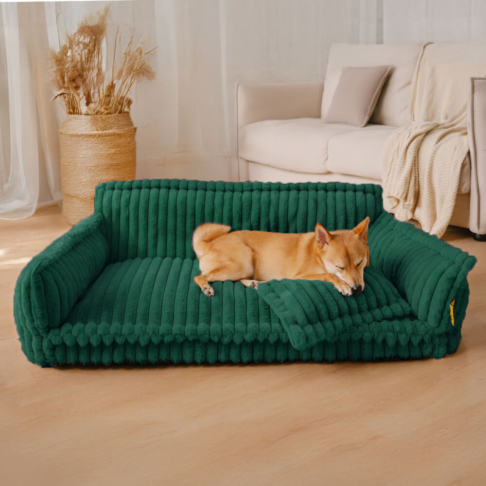 Großes waschbares flauschiges orthopädisches weiches Hundekissen Hundesofa-Bett - Home Office