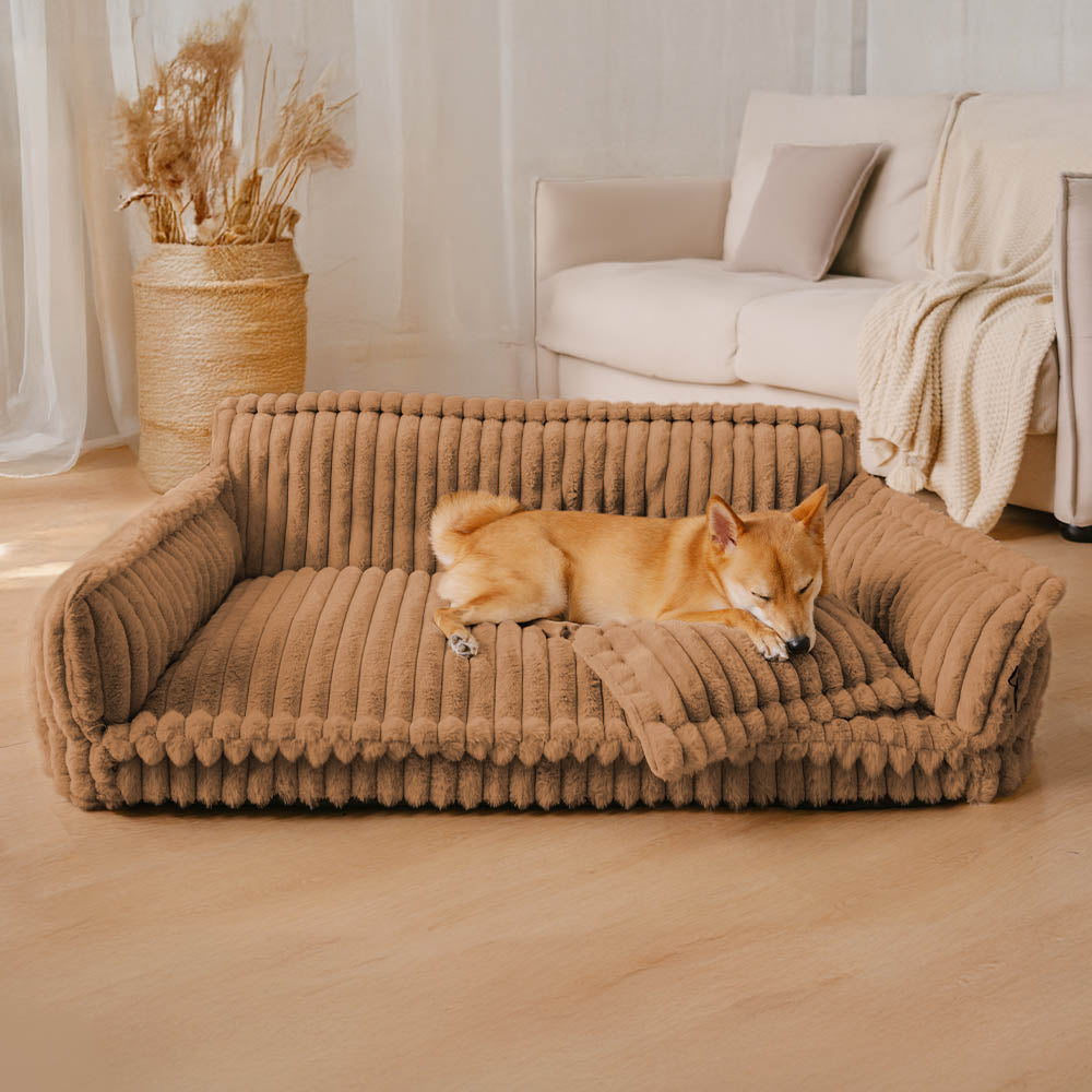 Großes waschbares flauschiges orthopädisches weiches Hundekissen Hundesofa-Bett - Home Office