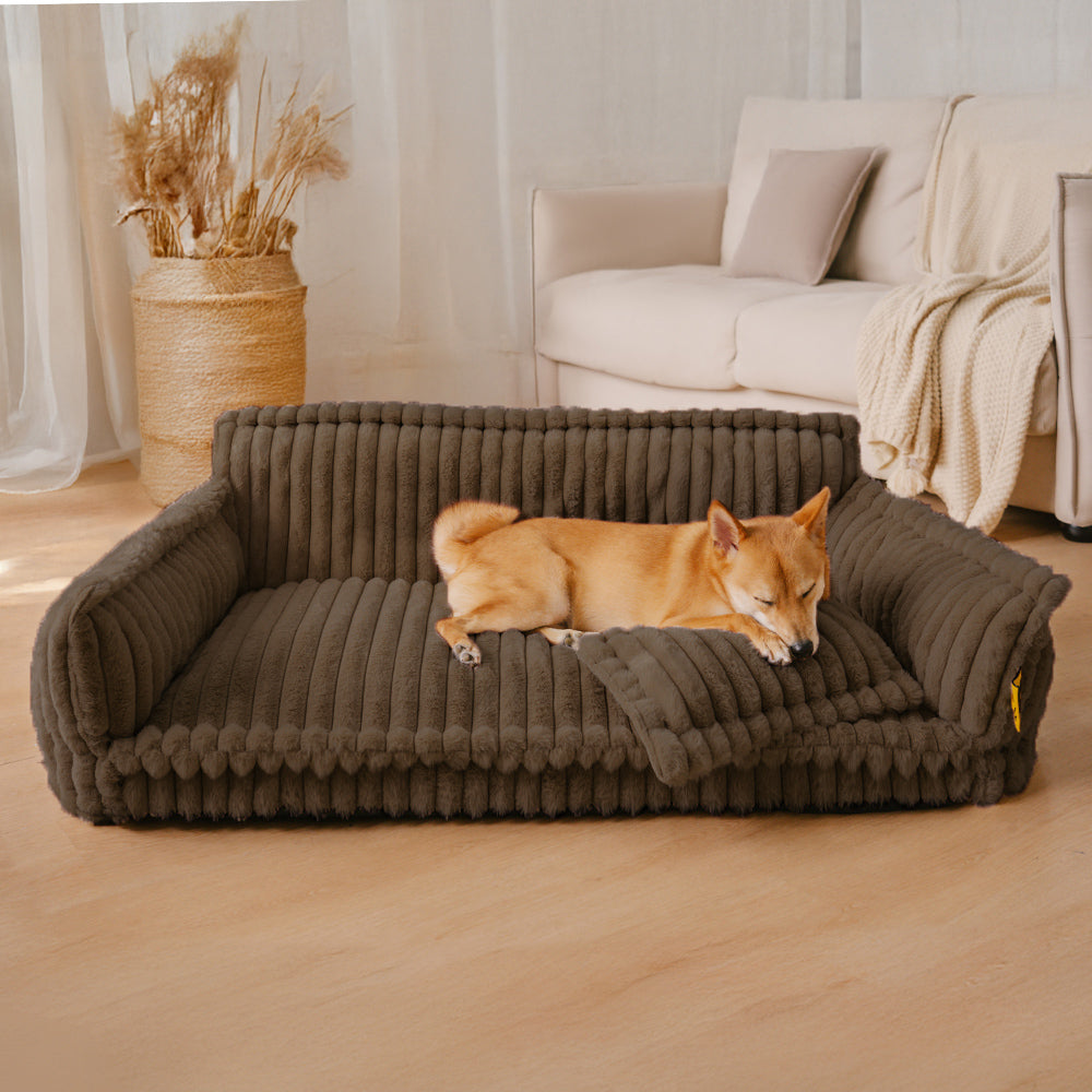 Großes waschbares flauschiges orthopädisches weiches Hundekissen Hundesofa-Bett - Home Office