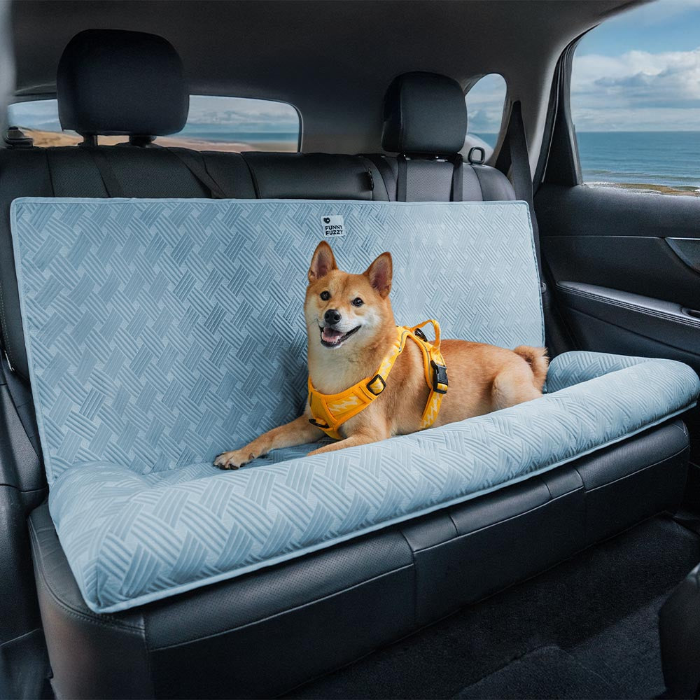 Kühlende Reiseunterlage Sicherheitsrückenlehne großes Hundecar-Seat-Bett - Roadtrip