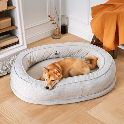 Donut Orthopädisches Hundebett - Haustierfreundliches Schlafzimmer