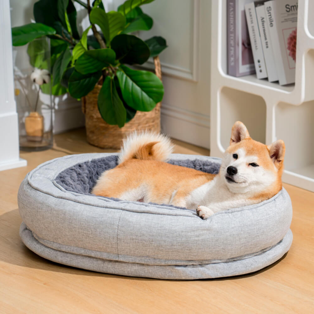 Donut Orthopädisches Hundebett - Home Office