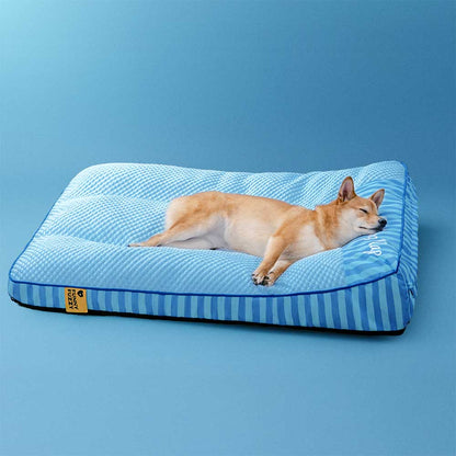 Extra großes kühlendes waschbares rechteckiges orthopädisches Hundebett - Home Office