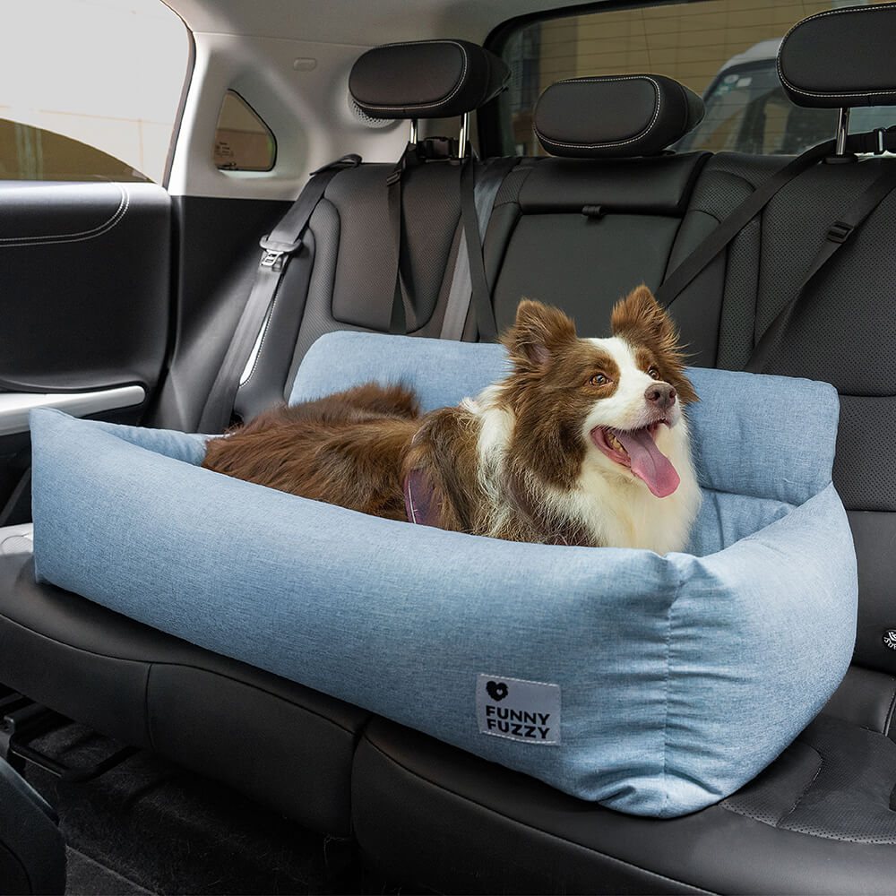 Reise-Kissen Voll Langlebig Waschbar Hund Auto Rücksitz Bett - Roadtrip