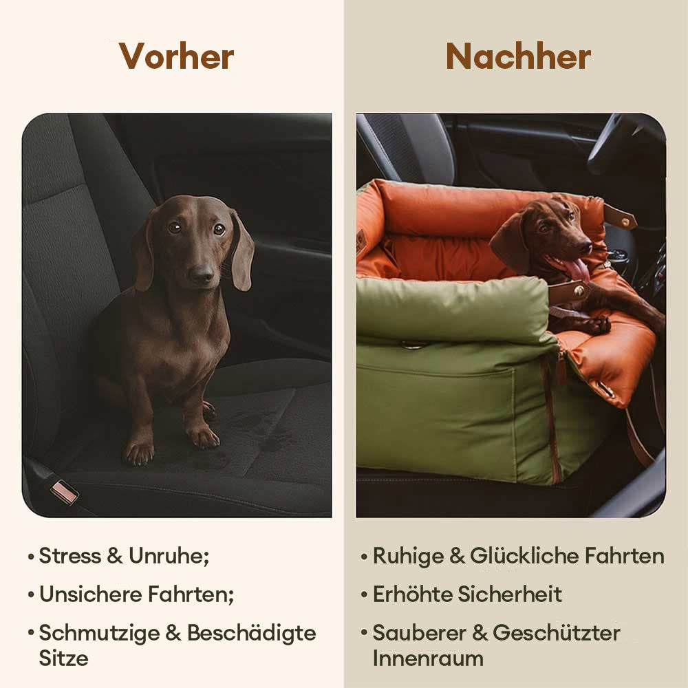 Städtischer Reisender Tragbares Hundewagen-Boosterbett - Roadtrip