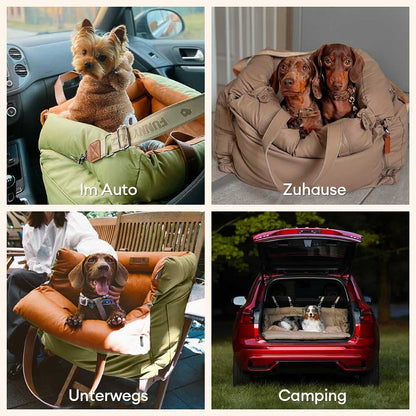 Städtischer Reisender Tragbares Hundewagen-Boosterbett - Roadtrip