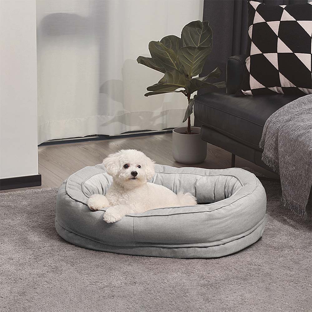 Donut Orthopädisches Hundebett - Haustierfreundliches Schlafzimmer
