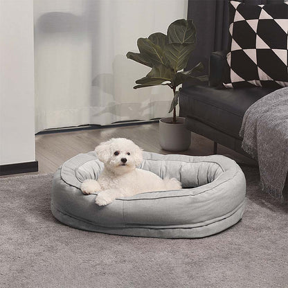 Donut Orthopädisches Hundebett - Haustierfreundliches Schlafzimmer