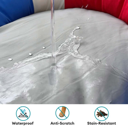 Sommerliche, kühlende, wasserdichte, bootförmige Tierliege oder Kissen – Chill Raft